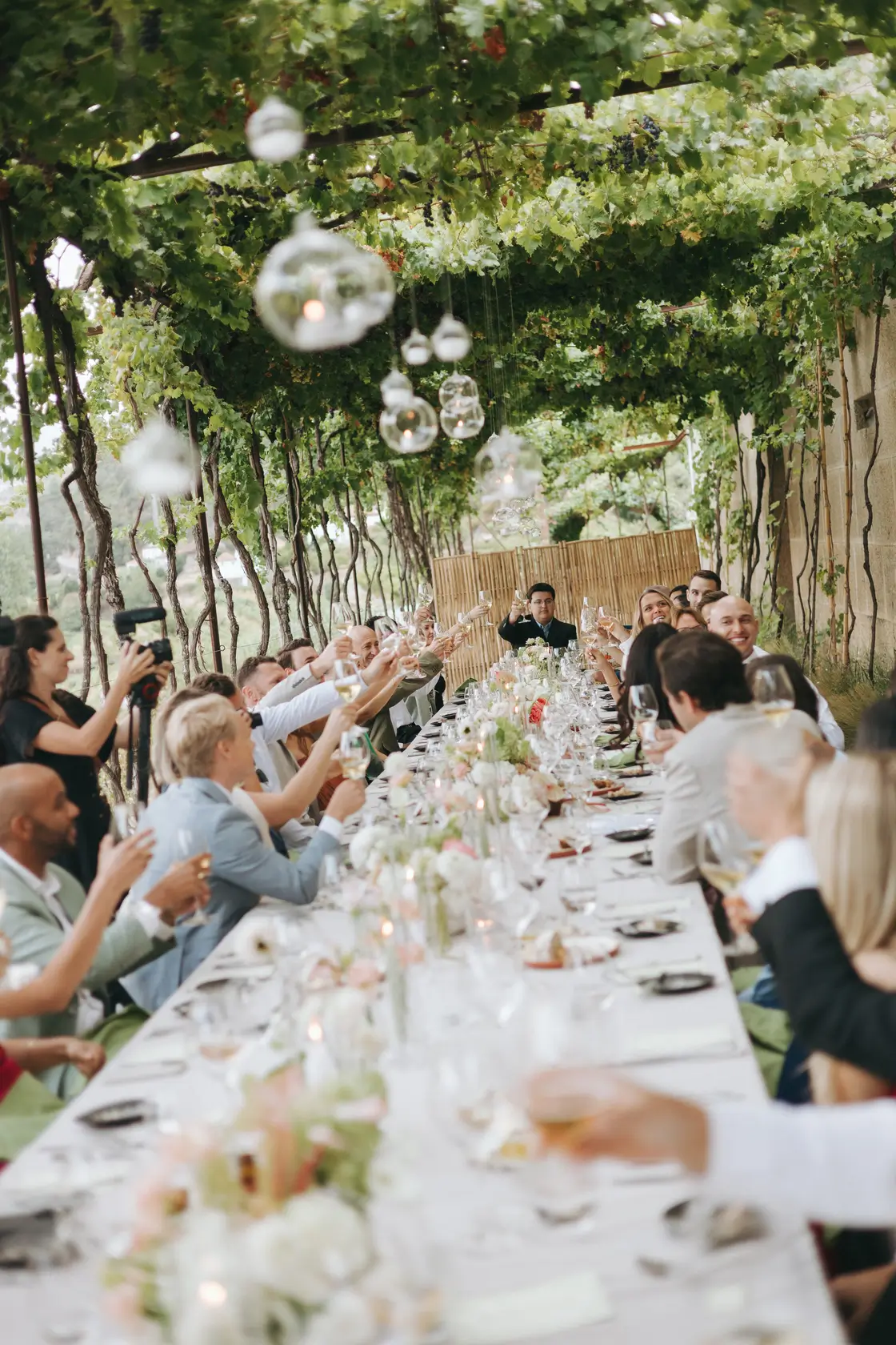 Alexus and Greg 13 Vineyard Long Table Wedding Reception – Douro Valley