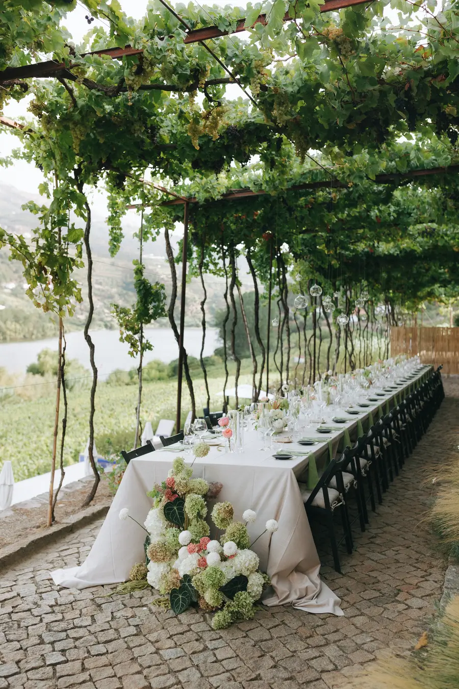 Alexus and Greg 14 Vineyard Long Table Wedding Reception – Douro Valley