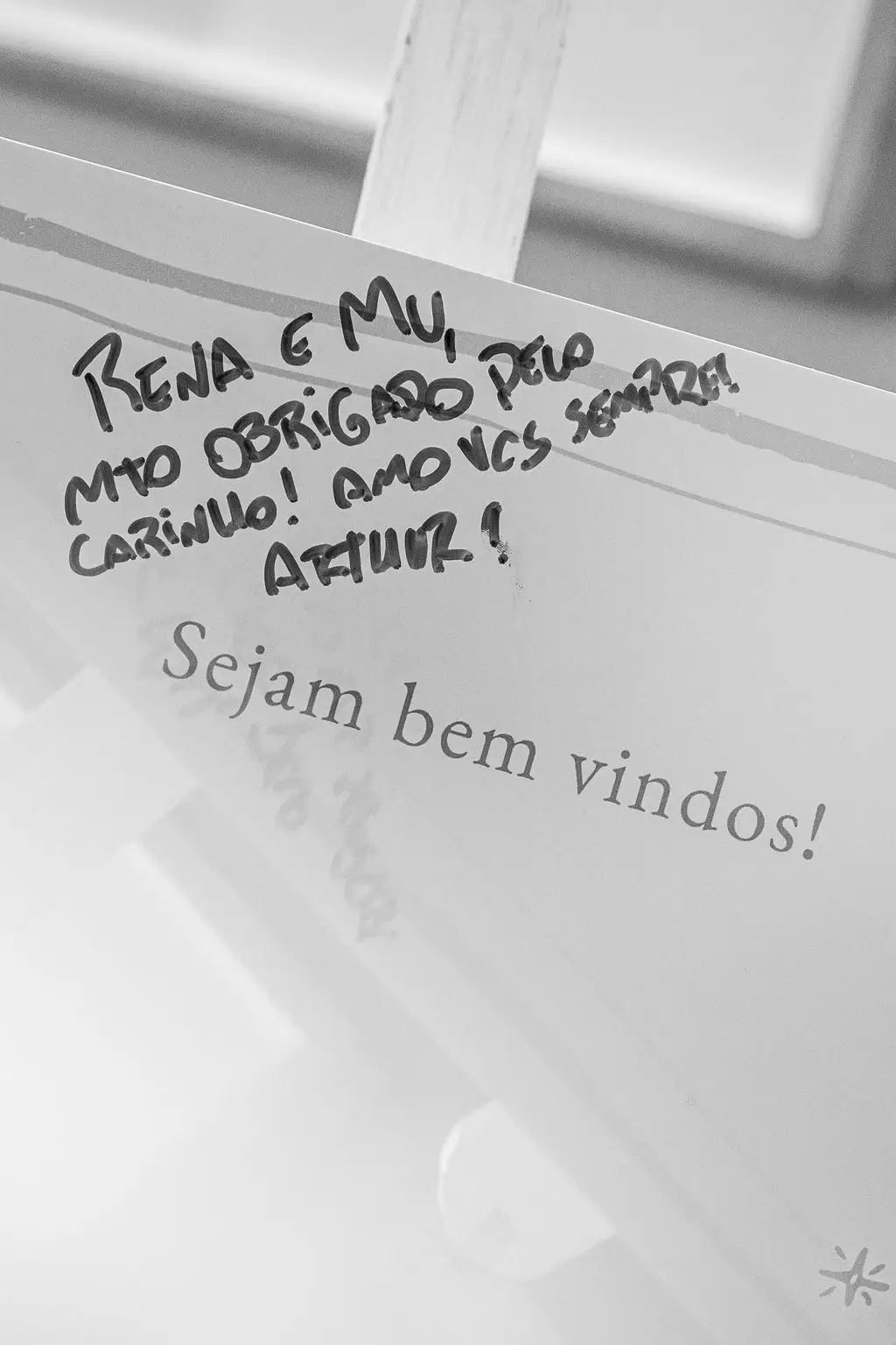 Palácio do Freixo Wedding – Welcome sign