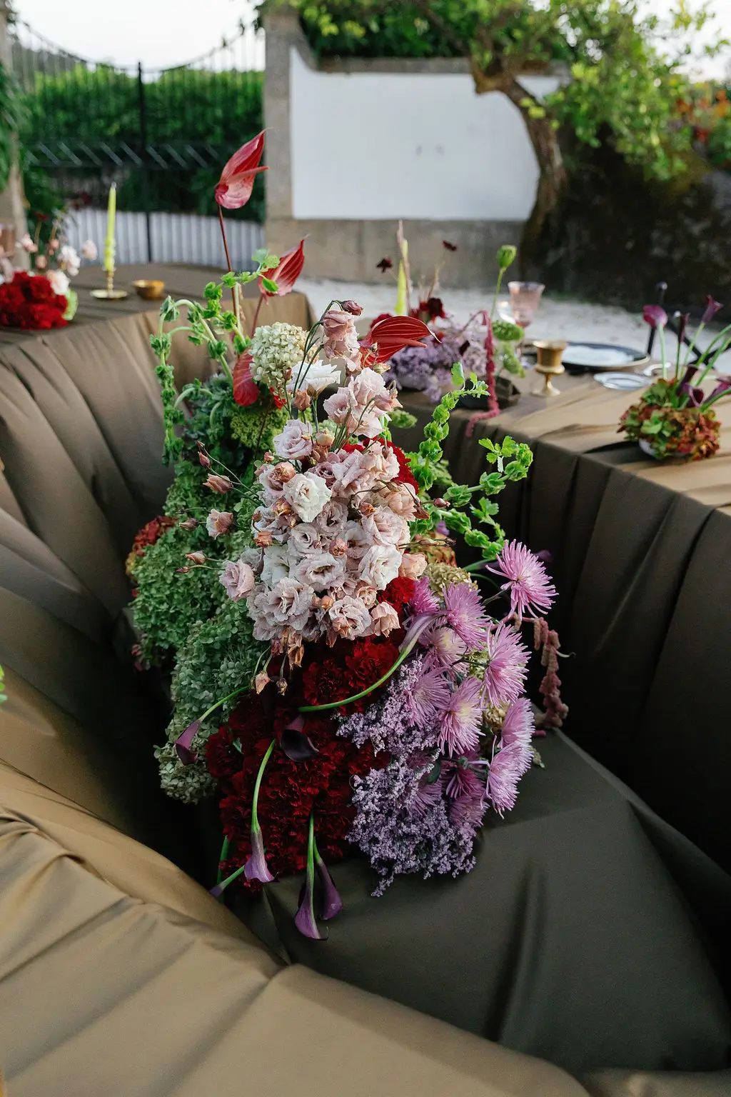 Dark Floral Arrangement